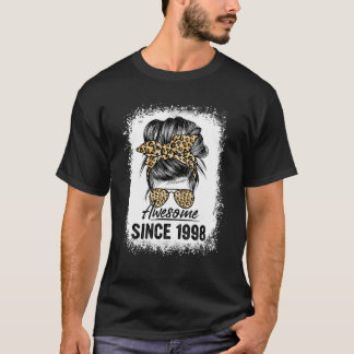 24 år gammal Fantastisk sedan 1998 Leopard 24:e fö T Shirt
