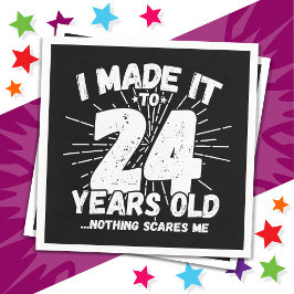 24-årsjubileum, 24-årsjubileum pappersservett