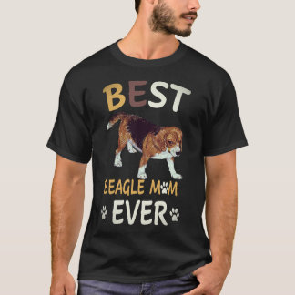 24 Bästa Beagle Mamma Någonsin Beagle T Shirt