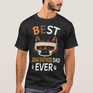 24 Bästa tysk schäferdad pappa någonsin tysk schäf T Shirt