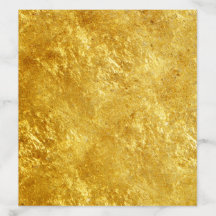 24 Carat Gult Faux Guld Löv