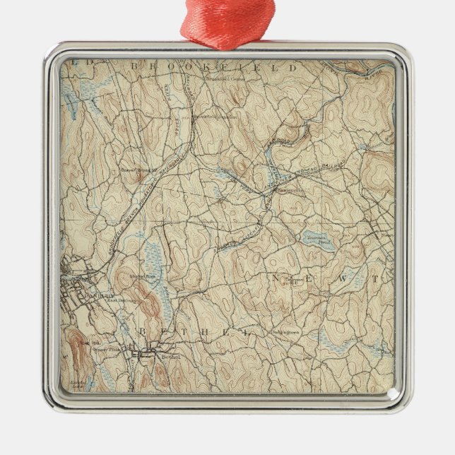 24 Danbury lakan Julgransprydnad Metall (Framsidan)