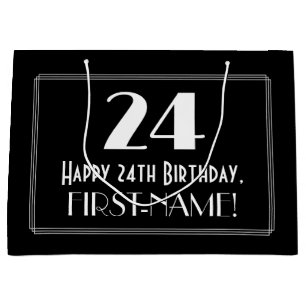 24:e födelsedagen: Art Deco Inspired Stil "24", Na