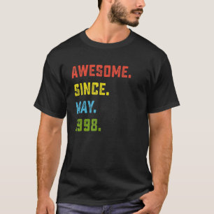 24:e födelsedagen Fantastisk sedan maj 1998 24 år T Shirt