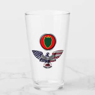24:e infanteridivisionen Eagle Veteran Glaskopp