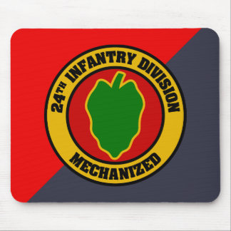 24:e infanteridivisionen Mousepad Musmatta