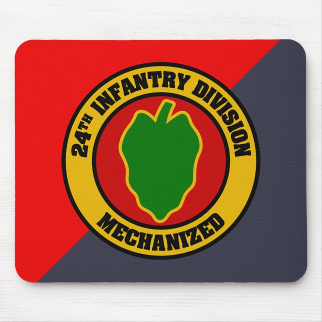 24:e infanteridivisionen Mousepad Musmatta (Framsidan)