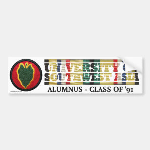 24:e Infantry Div U of Southwest Asia Sticker Bildekal