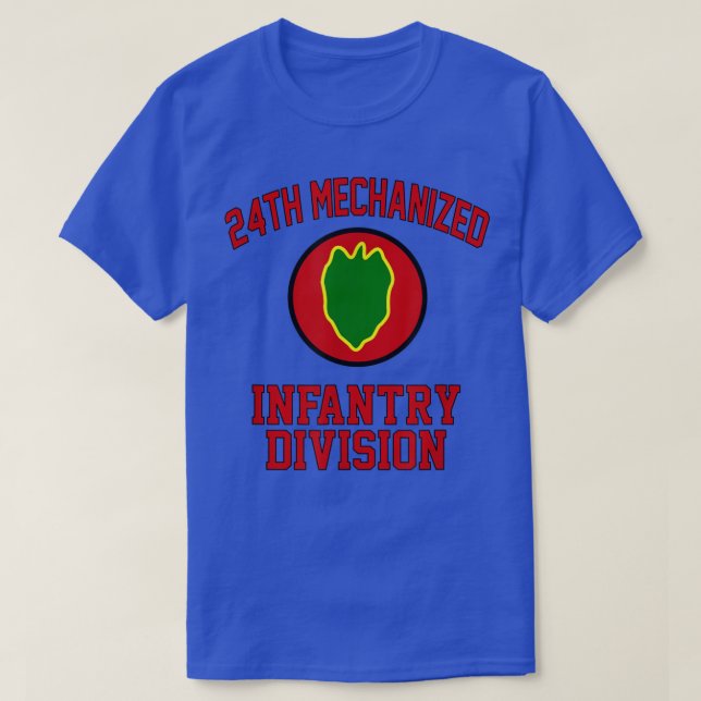 24:e mätta infanteridivisionen Veteran Far T Shirt (Design framsida)