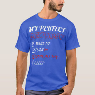 24:e Perfektens födelsedagsspel 24 år gamla pojkar T Shirt