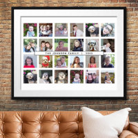 24 Fotomallkollage med Anpassningsbar Text
