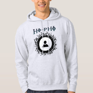 24 Hård Linjer Hoodie - Krona och symbol för Thorn