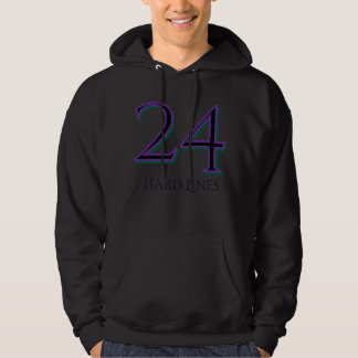 24 Hårt linjer - Hoodie
