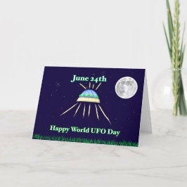 24 juni är Världens UFO-dagen Kort