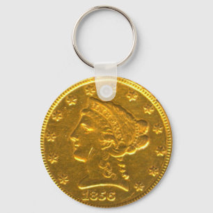 24 karatguld nyckelring