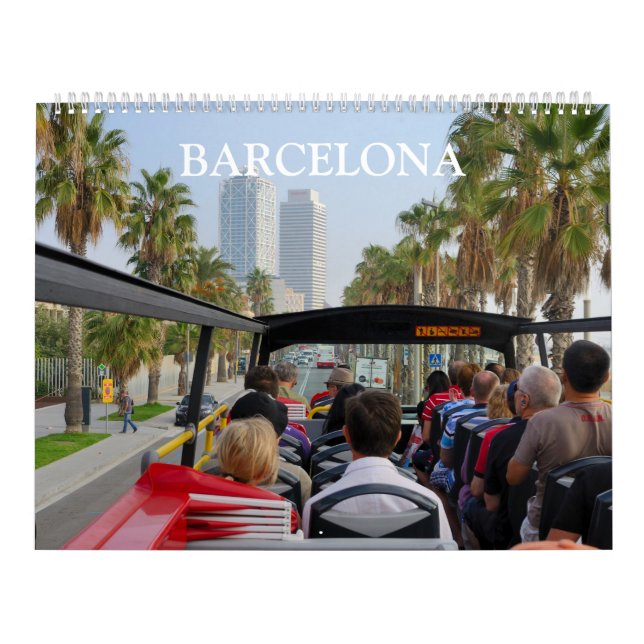 24 månaders Barcelona, Spanien Kalender (Omslag)