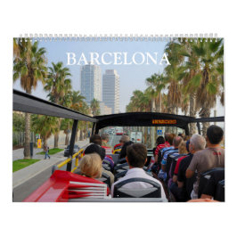 24 månaders Barcelona, Spanien Kalender