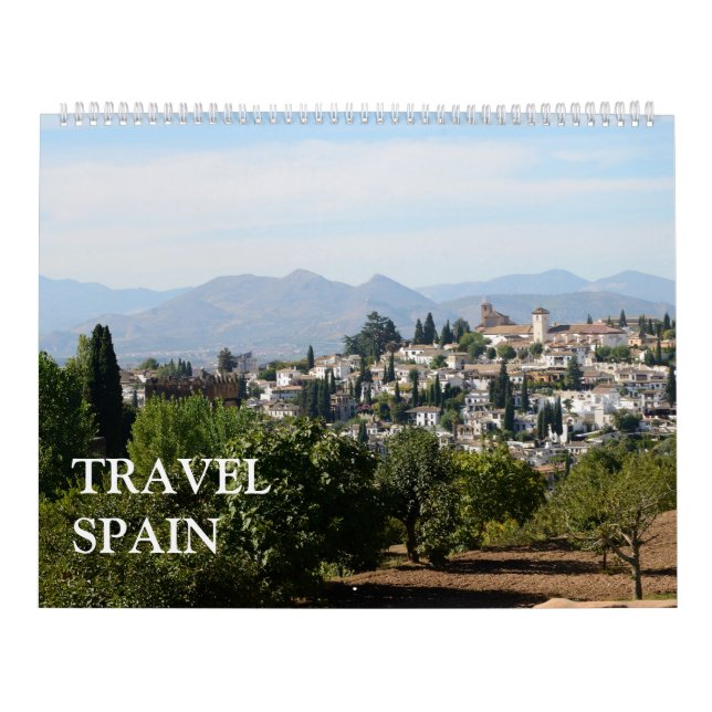 24 månaders resa i Spanien Kalender (Omslag)