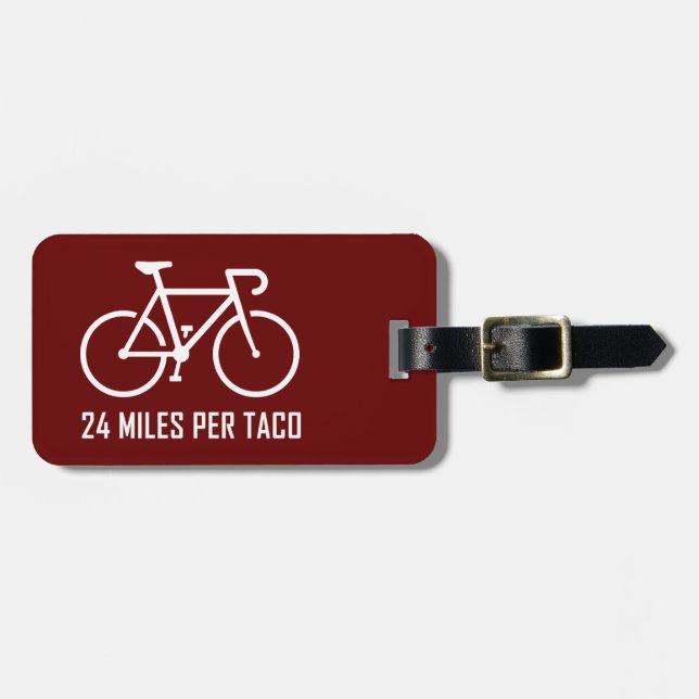 24 miles per Taco Bagagebricka (Horisontell Framsida)