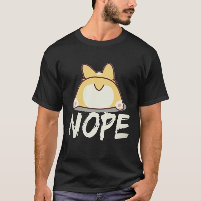 24 Nej - Corgi T Shirt (Framsida)