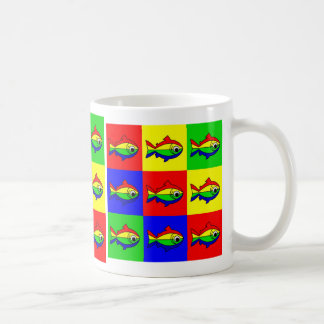 24 Oncor Hynchus Mykiss - 24 Raibow Trouts Kaffemugg