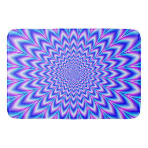 24 poäng Pulse in Blue Rosa and Violet Badrumsmatta