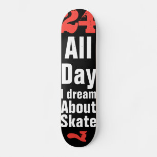 24 Sju Skateboard Bräda 21,5 Cm