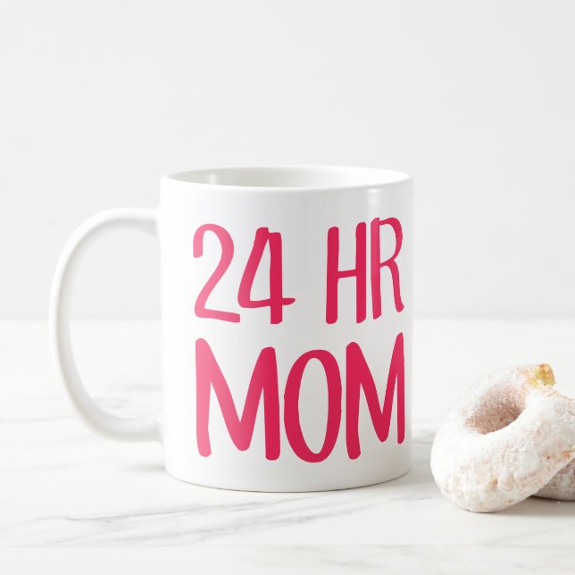 24 timmar Mamma Kaffemugg (Med munk)