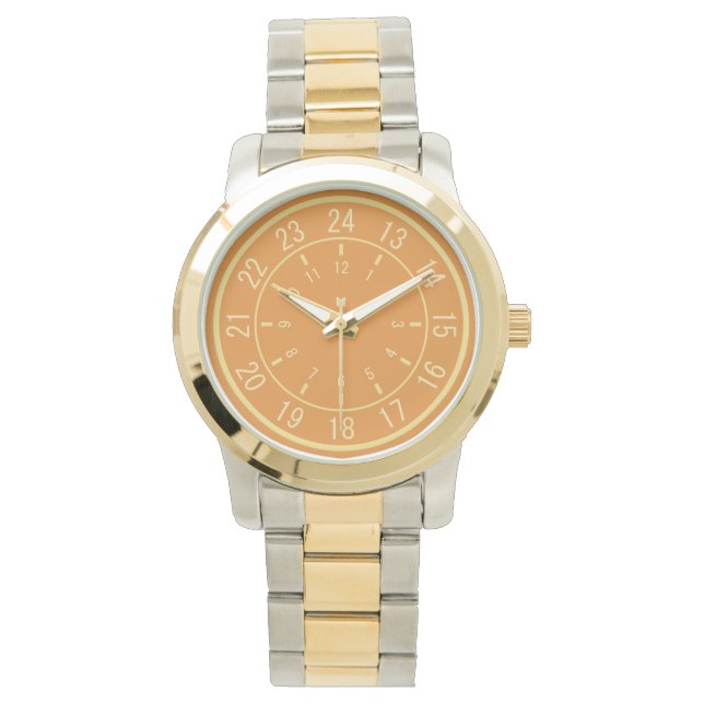 24-TIMmars ANPASSNINGSBAR Armbandsur (Framsida)