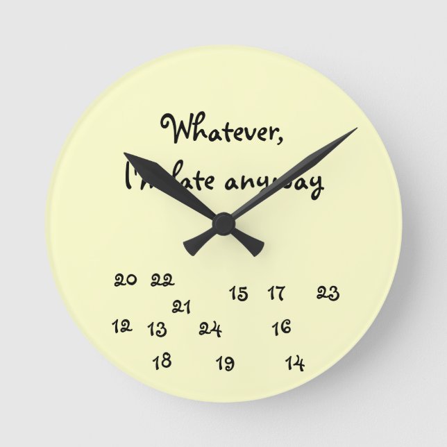 24 timmars klocka (Framsida)