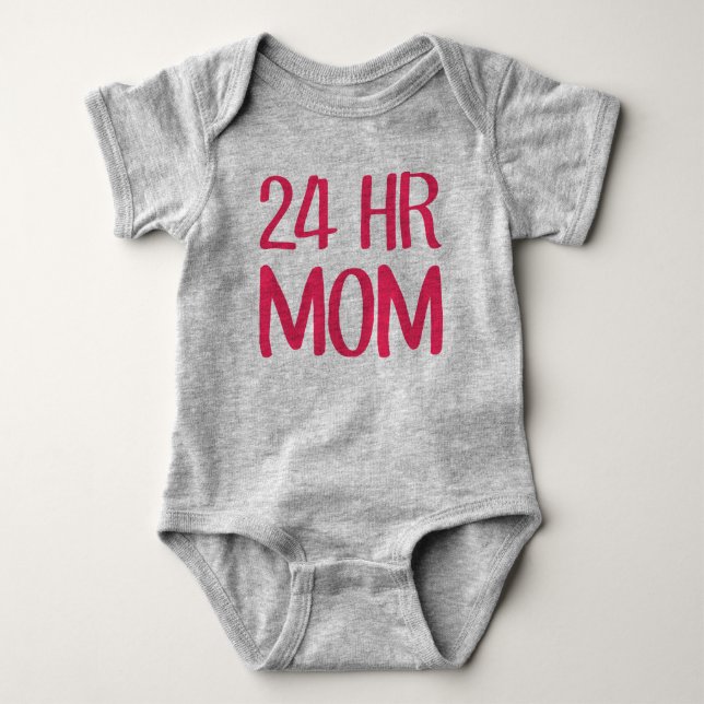24 timmars mamma t shirt (Framsida)