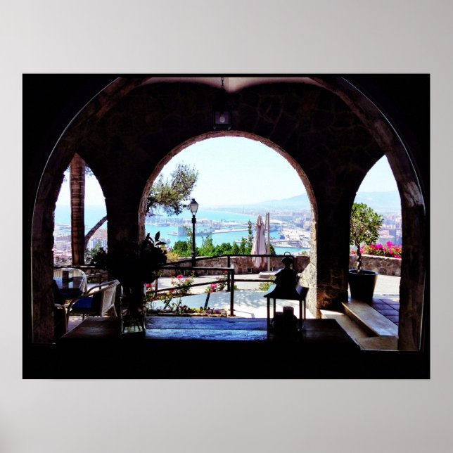 24 tum x 18 tum Poster (halvglans) Se Spaniens sam (Framsidan)