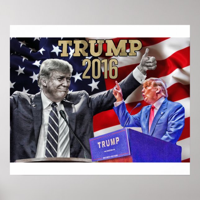 24 tum x 20 tum, Donald Trump Poster (Framsidan)