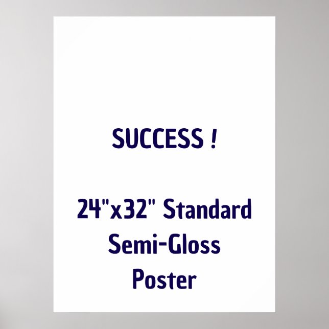 24"x32" Standard halvblank affisch (Framsidan)