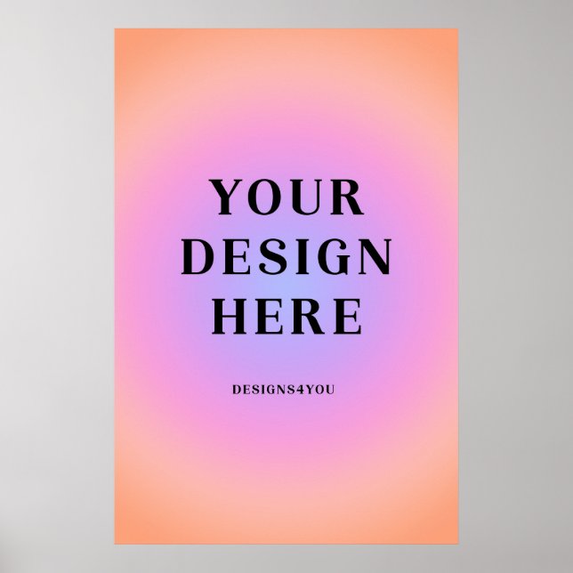 24 x 36 Lodrät Tryckt Art Poster (Framsidan)