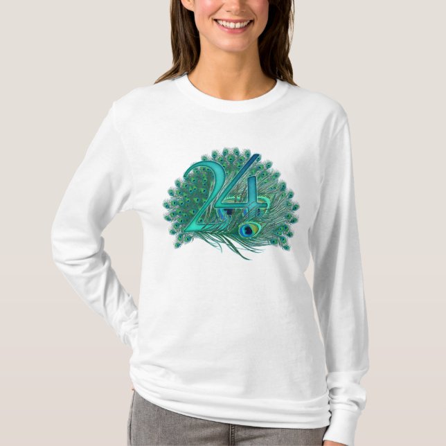 24th t-skjortor för design för tee (Framsida)
