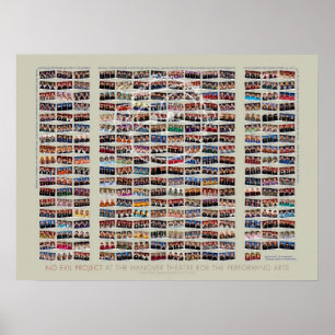 24x18 Inget ondskefullt projekt vid Hannover-teate Poster