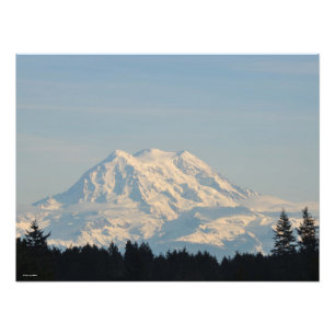 24X18 Mount Rainier Fototryck