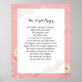 24x30 Lord's Prayer Poster Skriv ut
