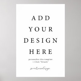 24x36-tums Poster Lodrät/Porträtt