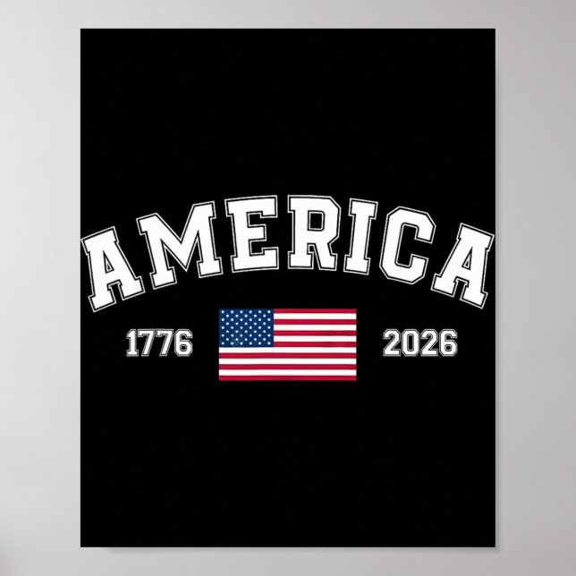 250 Amerika år av oberoende för alla  Poster (Framsidan)