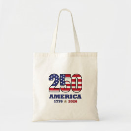 250 Amerika Patriotisk Flagga Design | 1776 2026  Tygkasse