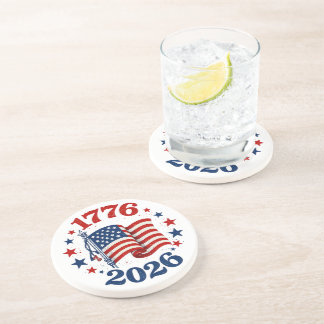 250 Amerikansk Självständighet Patriotisk Flagga 1 Underlägg