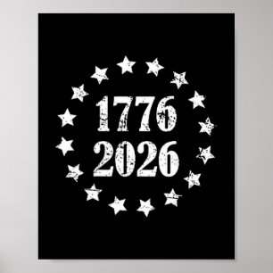 250 år 1776-2026 250-årsdag, 4 juli poster