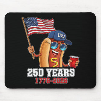 250 år 1776-2026 250-årsdag Hotdog Musmatta