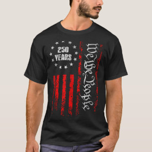 250 år 1776-2026 250-årsdag Usa Patriotisk 4 T Shirt