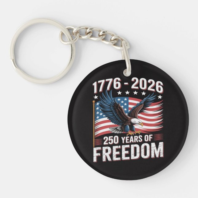 250 år 1776 2026 250-årsjubileum 4 juli  (Framsidan)