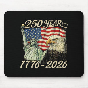 250 år 1776 2026 250-årsjubileum 4 juli musmatta