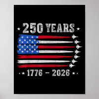 250 år 1776 2026 födelsedag USA för män kvinnor 4e