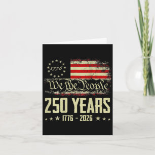 250 år 1776-2026 usa flagga 250-årsjubileum för sj kort